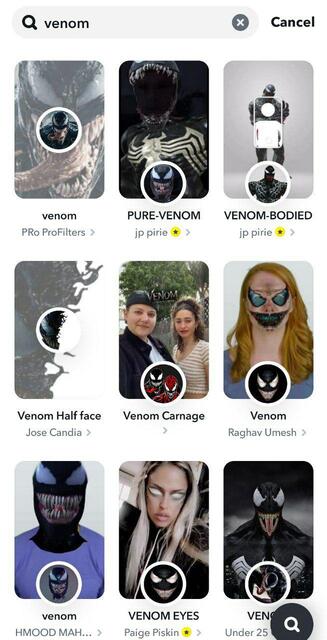 Venom filter