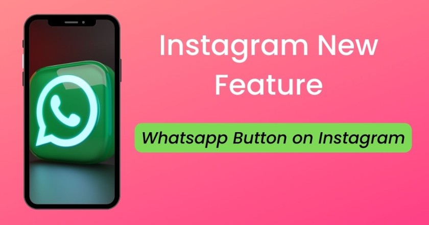 Whatsapp Button on Instagram Profile