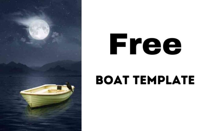 Boat filter template