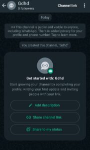 How To Create WhatsApp Channels
